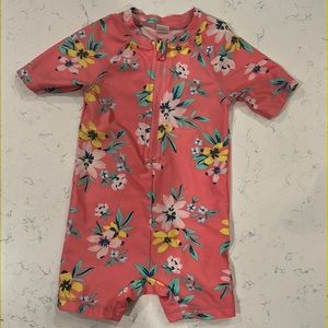 Baby one piece swimsuit. Used in good condition.